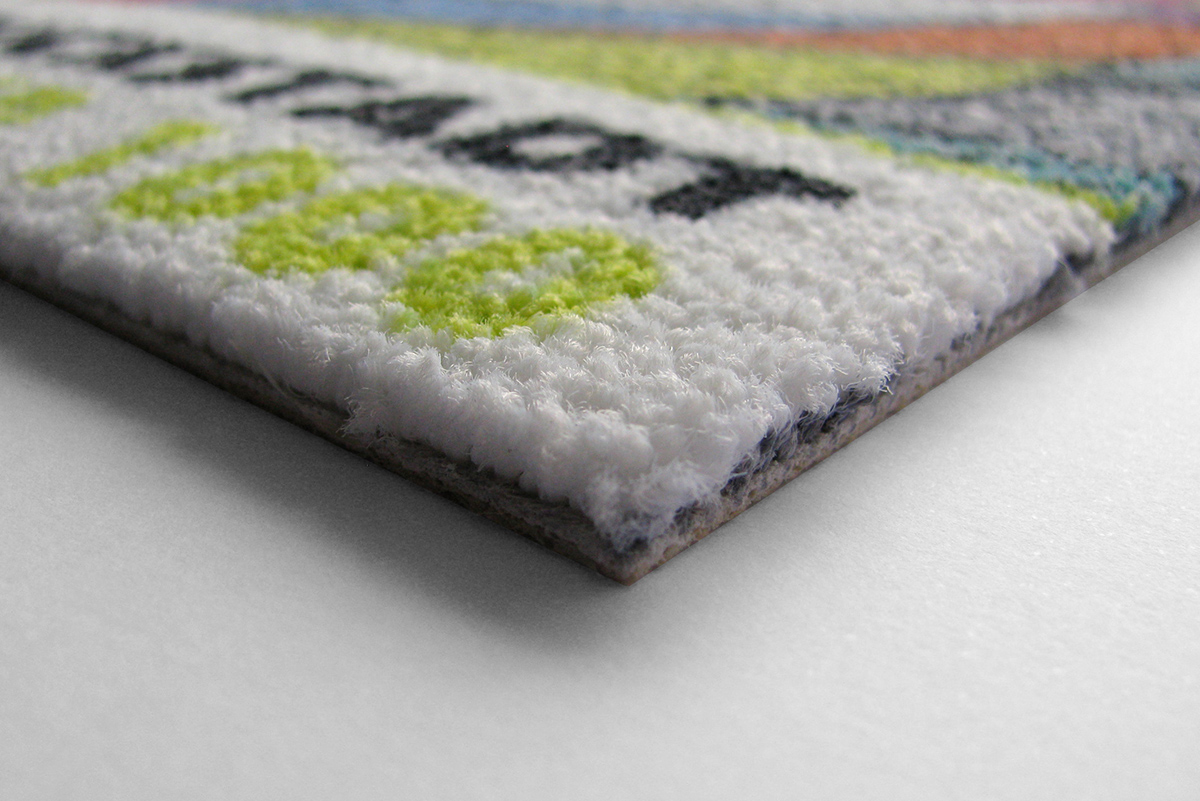 Frisée carpet — surface detail